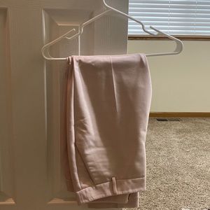 Cute Light Pink Dress Pants